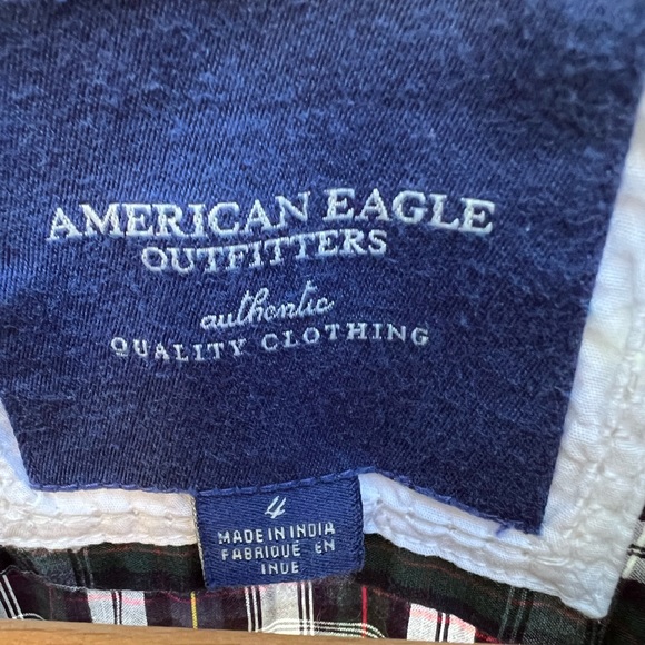 American Eagle Outfitters EUC button down shirt Size 4 - Picture 4 of 5